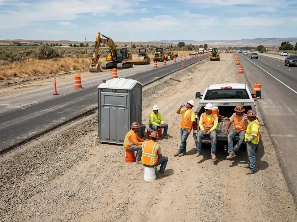 highway-road-construction-crew-007 — frequently asked questions, Porta Potty and Restroom Rentals in Winslow, AZ